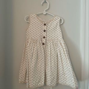 Sweet Honey polka dot toddler dress